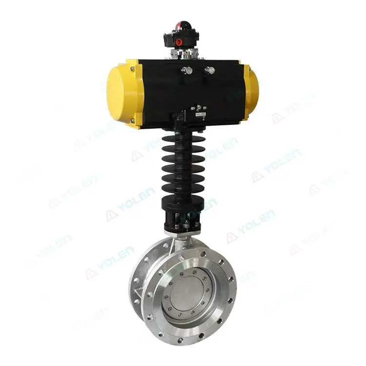 Industrial Valve - Pneumatic High-Temperature Butterfly Valve — PVPeW 2026