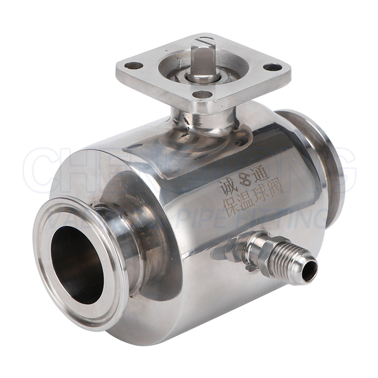 Jacketed Clamp-End Ball Valve — PVPeW 2026