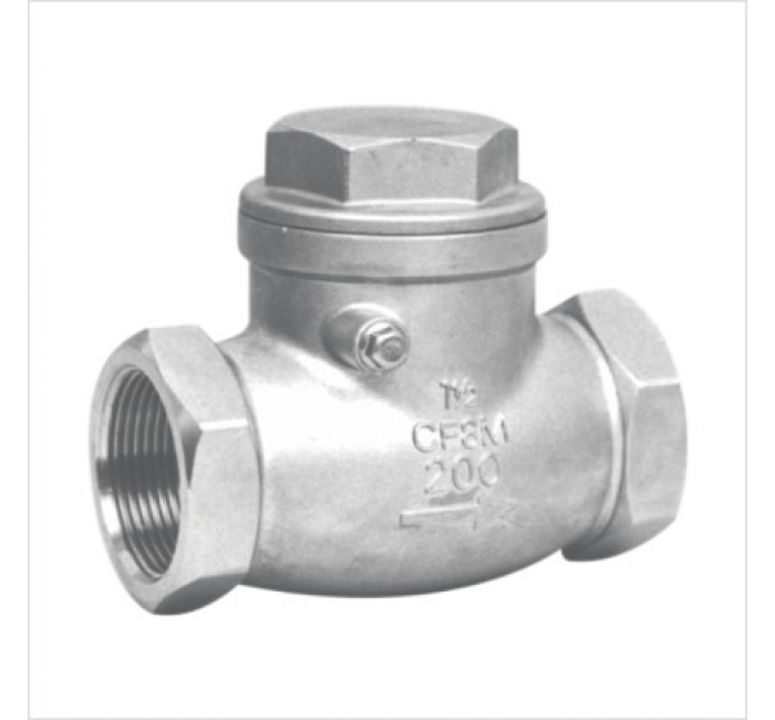 Female-Threaded Swing-Type Check Valve — PVPeW 2026