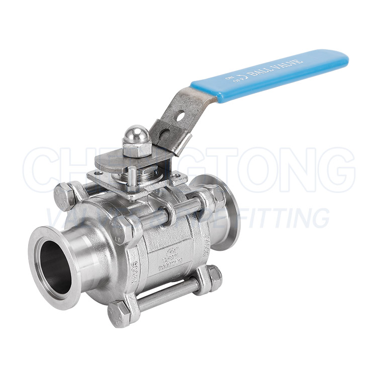 Manual Vacuum Three-Piece Ball Valve — PVPeW 2026