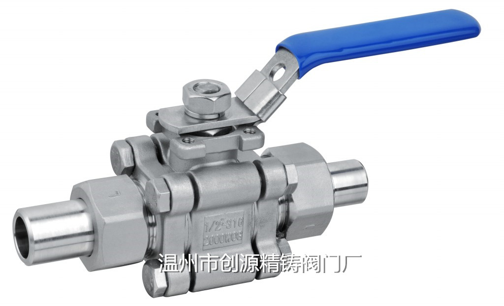Three-Piece High-Pressure Ball Valve — PVPeW 2026