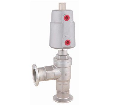 Pneumatic Angle-Pattern Industrial Valve ( Clamp-End ) — PVPeW 2026