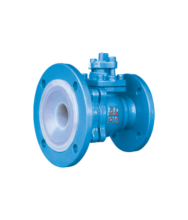 Fluoropolymer-Lined Discharge Ball Valve — PVPeW 2026