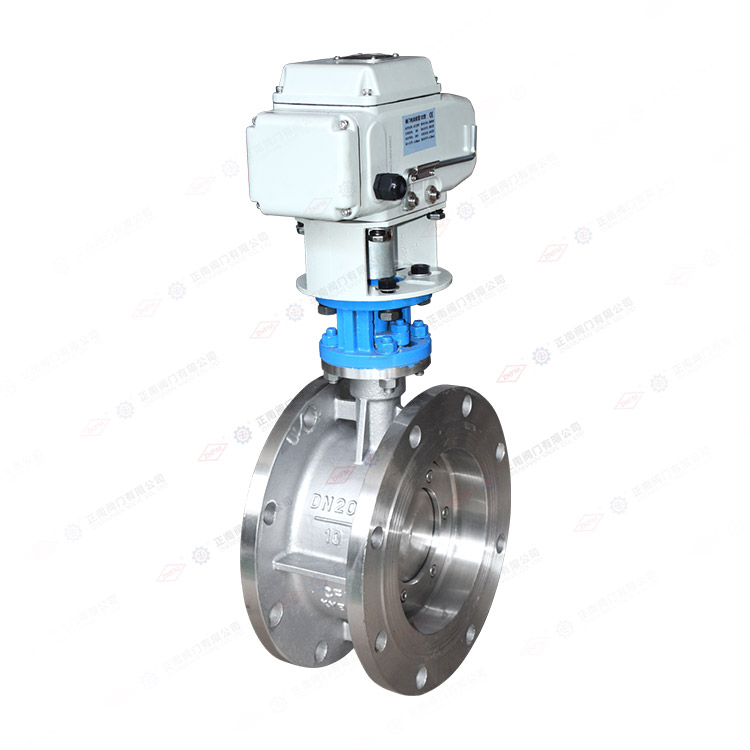 Electric-Actuated Flanged Butterfly Valve — PVPeW 2026