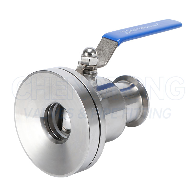 Clamp-End Tank-Bottom Ball Valve — PVPeW 2026