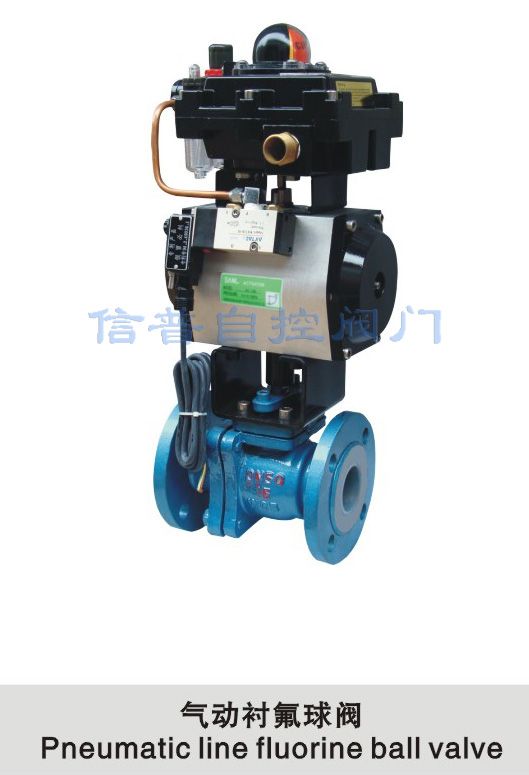 Pneumatic Fluoropolymer-Lined Ball Valve — PVPeW 2026