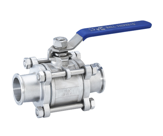 3Pc Stainless Steel Clamp-End Ball Valve — PVPeW 2026