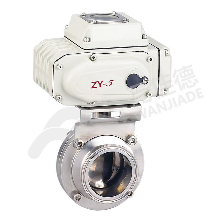 Electric sanitary butterfly valve of type ZY — PVPeW 2026