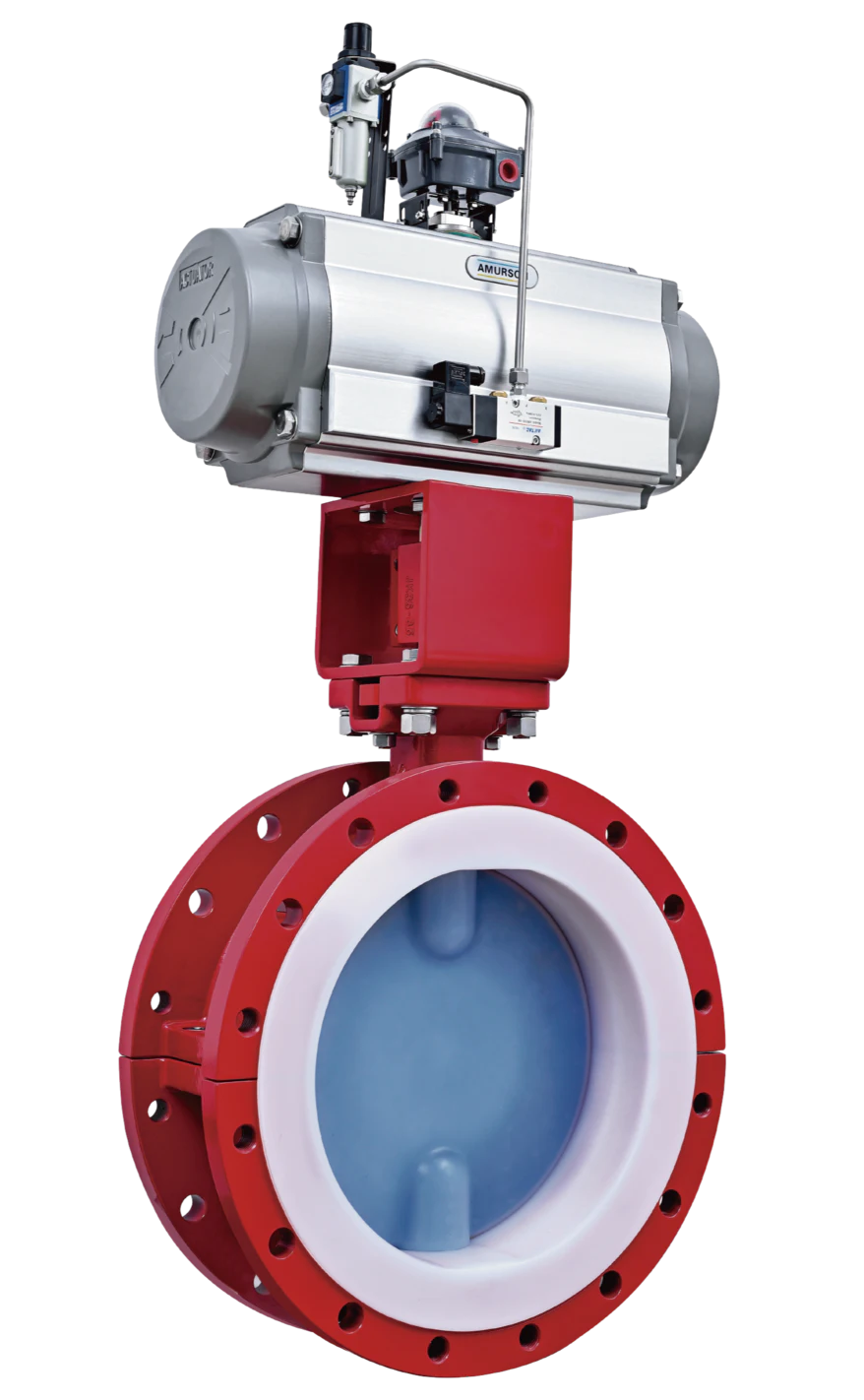 PTFE Lined Butterfly Valve — PVPeW 2026