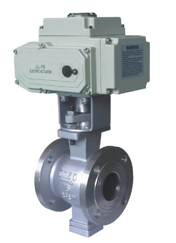 Electric V-Port Ball Valve — PVPeW 2026