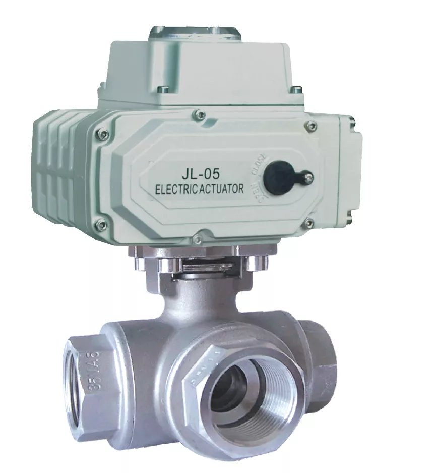 Electric Three-way Ball Valve — PVPeW 2026