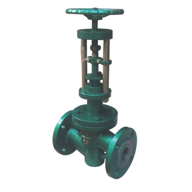 Manual fluorine-coated regulating valve — PVPeW 2026