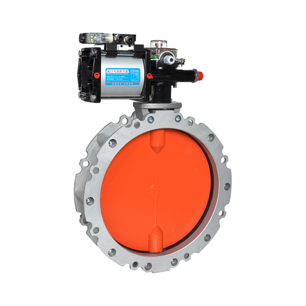 Pneumatic dust butterfly valve — PVPeW 2026