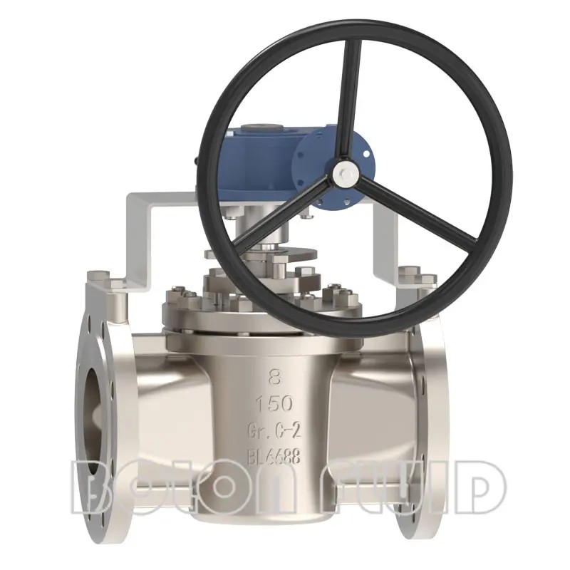 ASTM B367 Grade C-2 Titanium Sleeve Type Plug Valve — PVPeW 2026