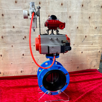 Pneumatic Butterfly Valve — PVPeW 2026