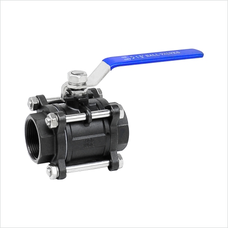 Three-piece forged steel ball valve — PVPeW 2026