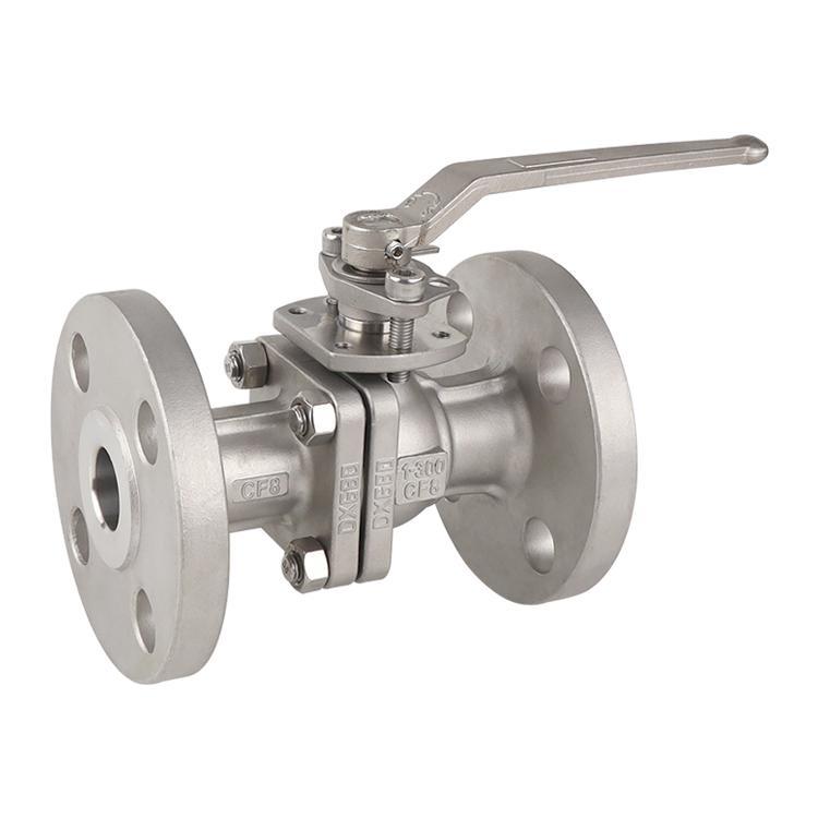 Manual low platform flanged ball valve — PVPeW 2026