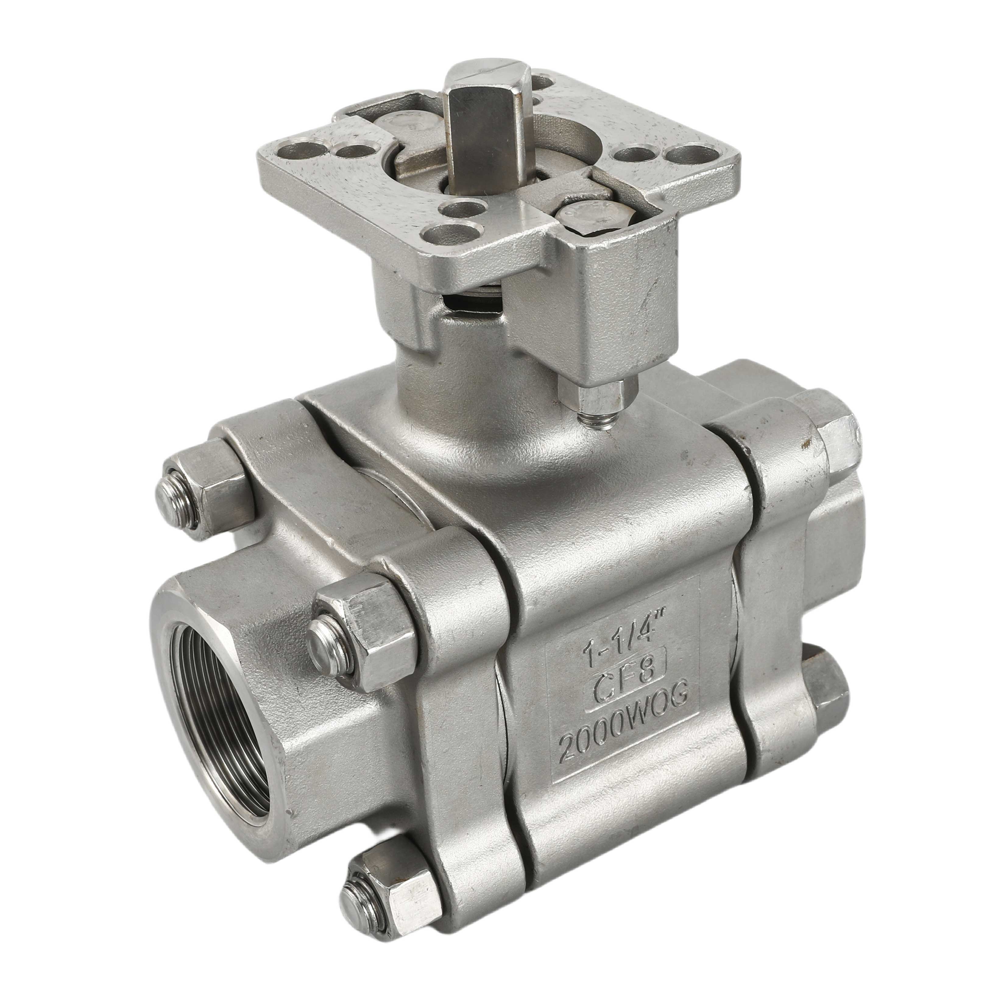 Soft-sealing threaded ball valve — PVPeW 2026