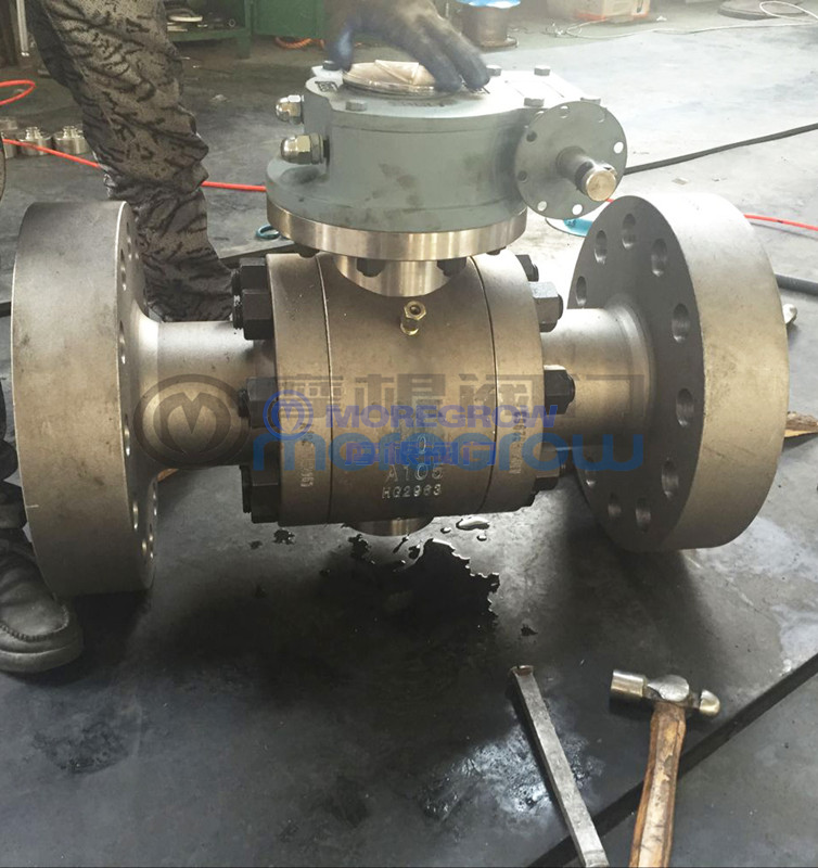 Forged steel high-pressure ball valve — PVPeW 2026