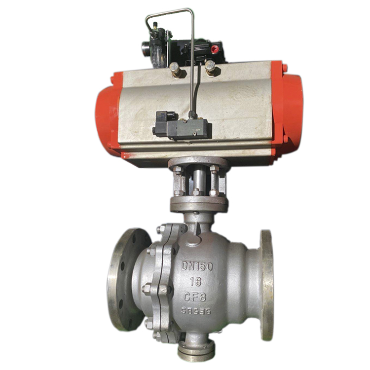 Pneumatic O-port Ball Valve — PVPeW 2026