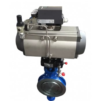 Pneumatic Butterfly Valve — PVPeW 2026