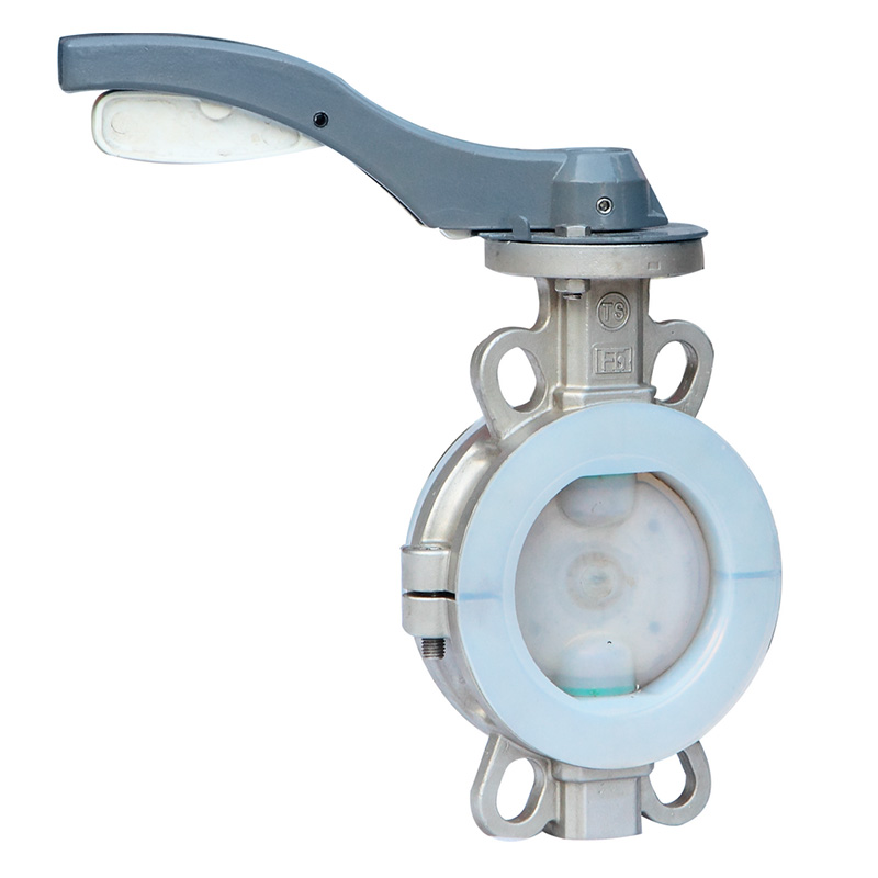 Manual latching butterfly valve — PVPeW 2026