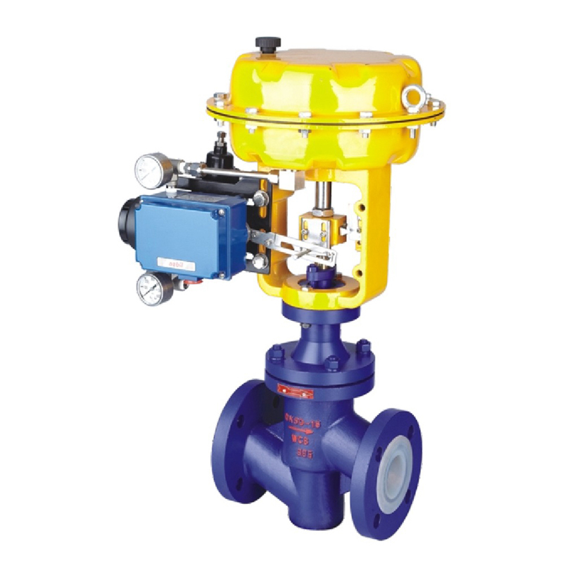 Fluorine-coated pneumatic single-seat regulating valve ZJHPF-16K — PVPeW 2026