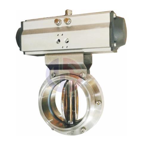 0 - 135 degrees pneumatic butterfly valve — PVPeW 2026