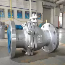 Stainless steel soft-sealing flanged ball valve Q41F-16RL with a temperature resistance of 150 degrees. — PVPeW 2026