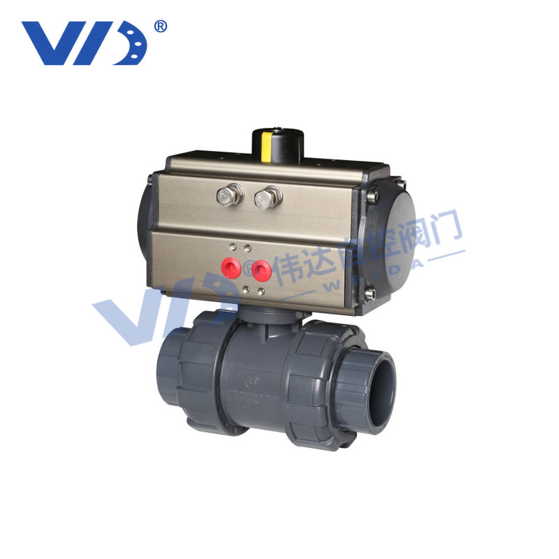UPVC Pneumatic Plastic Ball Valve — PVPeW 2026