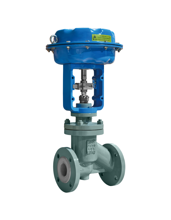 Pneumatic Fluorine-lined Control Valve (Y-type Straight Through) — PVPeW 2026