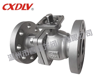 2-Piece High Platform Flanged Ball Valve — PVPeW 2026
