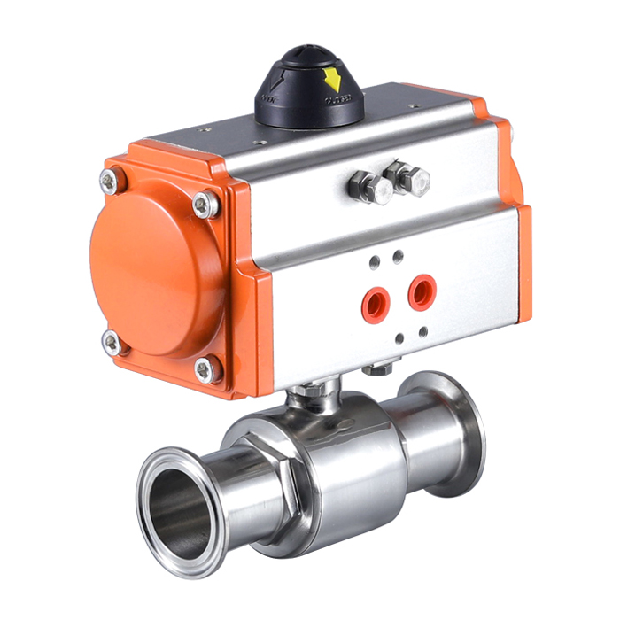 AT Pneumatic Quick-Assembly Straight Ball Valve — PVPeW 2026