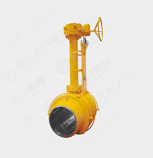 Direct-buried natural gas pipeline ball valve — PVPeW 2026