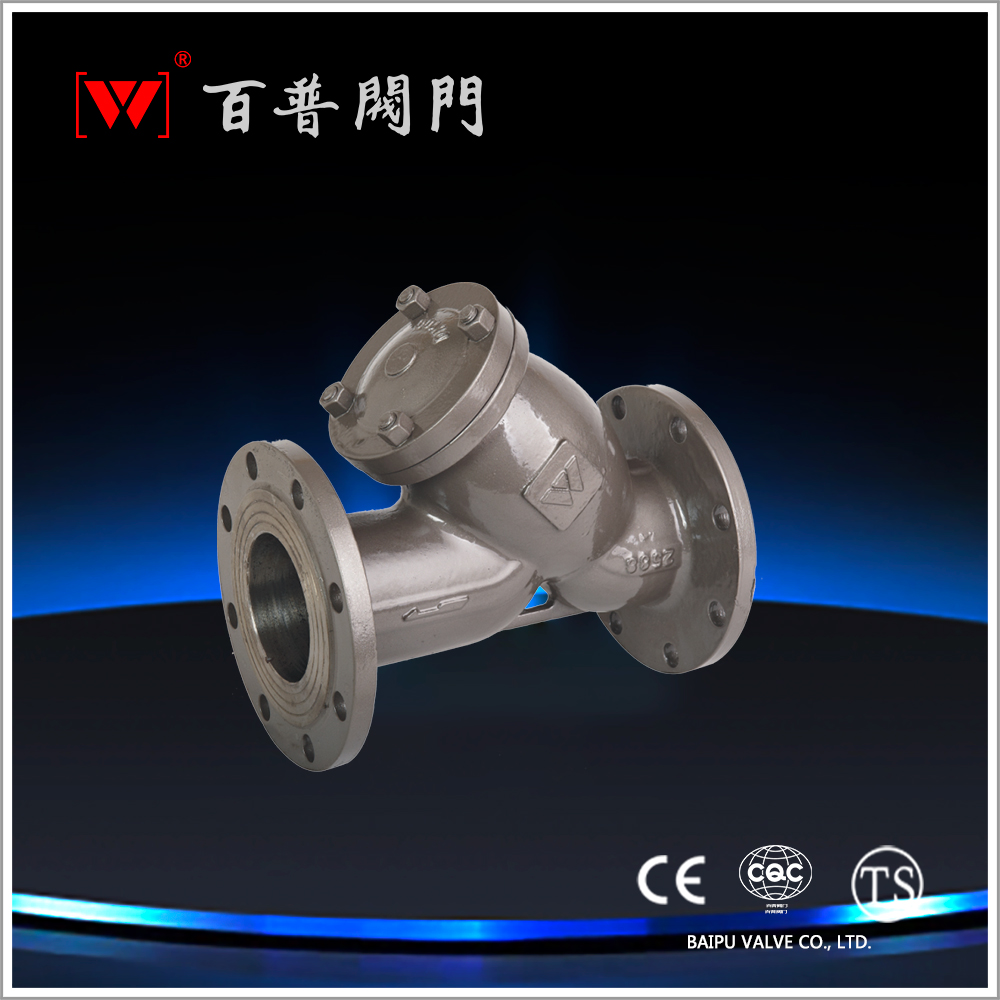Cast steel Y-type filter — PVPeW 2026