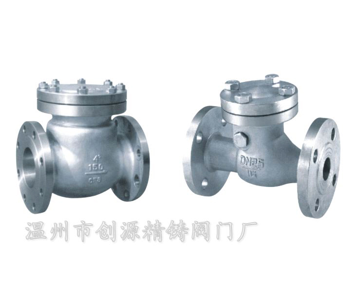 Swing-check flange check valve — PVPeW 2026