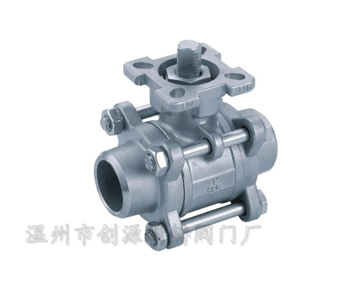 Three-piece welded ball valve — PVPeW 2026