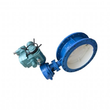 Electric mining butterfly valve — PVPeW 2026