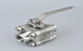 3-Piece 2000WOG Hard Seated Threaded Ball Valve — PVPeW 2026