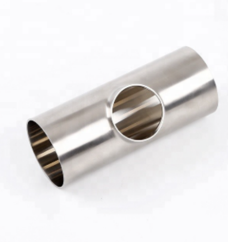 Sanitary short-type welded three-way fitting — PVPeW 2026