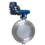 Stainless steel electric hard-sealed flange butterfly valve — PVPeW 2026