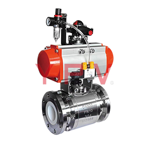 Model Q641TC Pneumatic Ceramic Ball Valve — PVPeW 2026