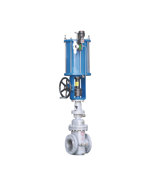 Pneumatic flat gate valve — PVPeW 2026