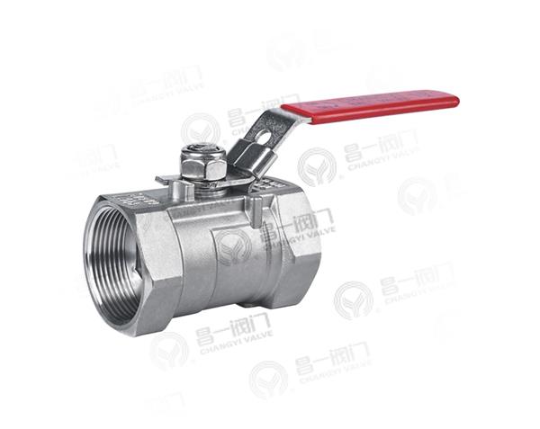 Single-piece threaded ball valve — PVPeW 2026