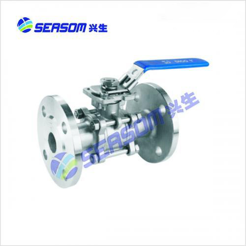 Three-piece high-platform flanged ball valve — PVPeW 2026