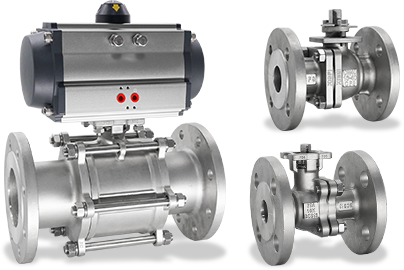 High & Low Platform Flanged Ball Valves (Pneumatic / Electric) — PVPeW 2026