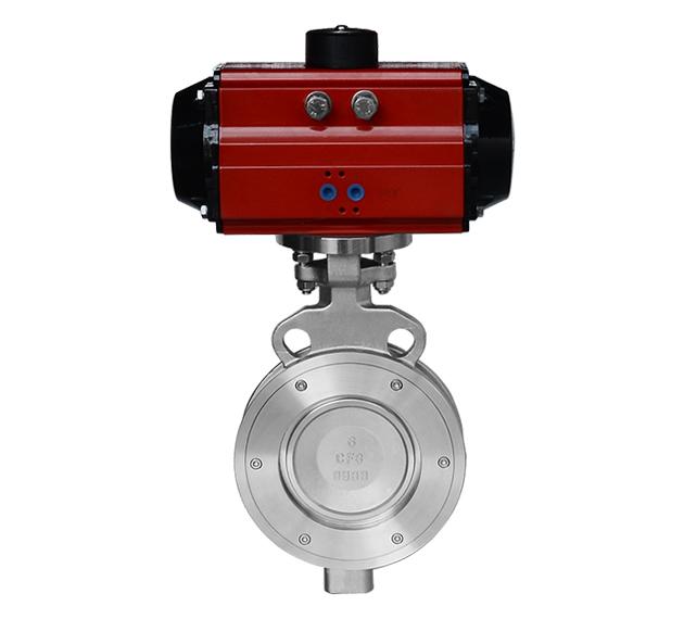 High-Performance Triple-Eccentric Pneumatic Wafer Butterfly Valve — PVPeW 2026