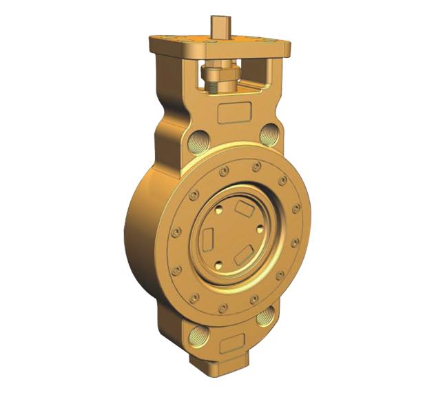 Double Eccentric High-Performance High-Pressure Butterfly Valve — PVPeW 2026