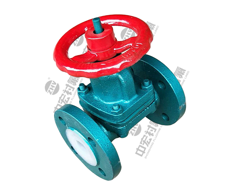 Fluorine-coated diaphragm valve — PVPeW 2026