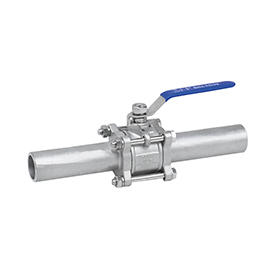 3-Piece Extended Butt-Weld Ball Valve — PVPeW 2026